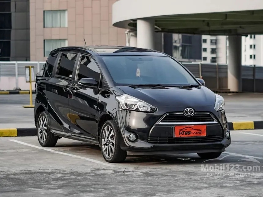 Jual Mobil Toyota Sienta 2017 V 1.5 di DKI Jakarta Manual MPV Hitam Rp 138.000.000
