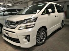 2014 Toyota Vellfire 2.4 Golden Eyes 2 FULL ALPINE MONITOR