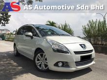 Peugeot 5008 1.6 (A)Premium RearDvD FOC Insuran 2013