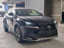 2017 Lexus NX300 2.0T FSPORT SUNROOF 4 CAMERA UNREG JAPAN 5YRS WARRANTY