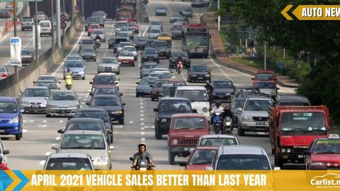 With Chip Shortages and MCO, April Vehicle Sales Down Compared to March