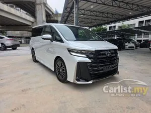 JPN UNREG# 2025 Toyota Vellfire 2.4 Z Premier (SIDE STEP, ROOF MONITOR)