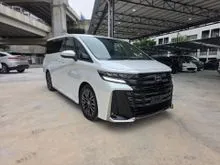JPN UNREG# 2025 Toyota Vellfire 2.4 Z Premier (SIDE STEP, ROOF MONITOR)