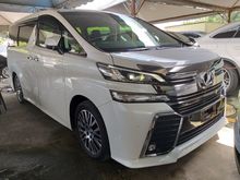 2015 Toyota Vellfire 2.5 ZG SPEC UNREG15