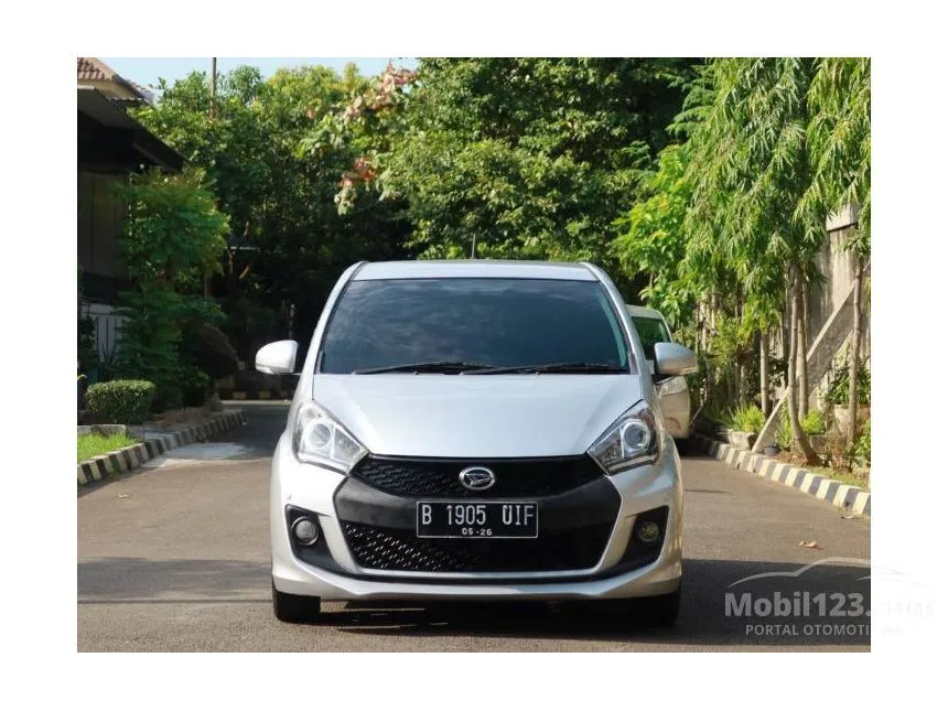 Jual Mobil Daihatsu Sirion 2016 Sport 1.3 di Banten Automatic Hatchback Silver Rp 118.000.000