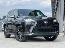 2023 RARE Lexus LX 500d 3.3 F Sport LX 600 LX600 SUV LX500D