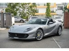 2022 Ferrari 812 6.5 GTS Convertible / Ferrari Approved + Official health check provided / More colour available