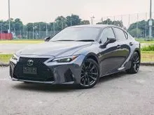 2023 Lexus IS 300 2.0 F Sport Sedan W Leather Seat Grade 4.5A  BSM  BACK CAM  TURBO ENGINE  SPORT SUSPENSION