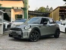 2022 MINI Cooper S 2.0 TURBO 5 Door Hatchback LEATHER FABRIC SEAT AMBIENT LIGHT REVERSE CAMERA SPORT MODE DIGITAL METER GRADE 5A 13K KM
