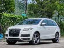 2011 Registered in 2013 AUDI Q7 3.0 V6 TDi (A) QUATTRO, SUV, 4WD, 7 Seater, New Facelift , S-Line High Spec Version 1 Owner Must Buy