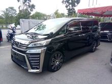 2018 Toyota Vellfire 2.5 Z SPEC MPV - (50 Car Tax SST extended until 31 December 2021) (UNREG - 1 YEAR WARRANTY) FMCO PROMO