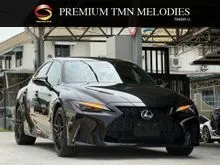 * Sunroof Aircond Seat Gred 4.5 B * 2021 Lexus IS 300 2.0 F Sport Sedan Direct LEXUS Authorized Dealer 5 YRS Warranty & 2 YRS Free Service