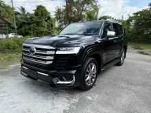 Cool Box, Black leather, Rear TV, JBL sound, Modellista kit, 11k km, HUD, 360 camera, 2024 Toyota Land Cruiser 3.4 J300 ZX Modellista 7 Seater SUV