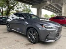 2023 Lexus NX 250 2.5 Luxury SUV Unregistered Panoramic Roof (Grade 5/A)(12,000 Km) 4LED HUD BSM 360 Camera
