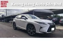 2017 Lexus RX 200t 2.0 SUV (A) REG APRIL 2022, 1 CAREFUL OWNER, L/MIL - 80K KM, 360 CAMERA, HEAD UP DISPLAY, FREE 2 YEARS CAR WARRANTY, 20 S/RIMS