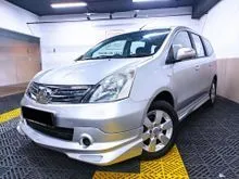 2012 Nissan Grand Livina 1.8 CVTC Comfort MPV LOW MILEAGE FULL IMPUL BODYKIT TIP TOP CONDITION 1 CAREFUL OWNER CLEAN INTERIOR ACCIDENT FREE