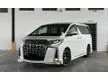 Used 2016 Toyota Alphard 2.5 G X MPV, TipTop Condition, Sport Rim, 3Years Warranty, Power Sliding Door - Cars for sale