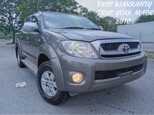2010 Toyota Hilux 2.5 G (A) 1 MALAY LADIES OWNER FREE WARRANTY