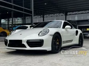 2016 Porsche 911 3.8 Turbo S Coupe REGISTER 2021 HIGH SPEC MEMORY SEAT SPORT EXHAUST SPORT CHRONO PASM 18 WAYS SEAT BURMESTER SOUND PCCB APPLE CARPLAY