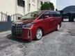 Recon 2019 Toyota Alphard 2.5 S Unregistered with 8 Seater, 5 YEARS Warranty