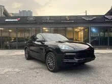 2022 Porsche Cayenne Coupe 3.0 Red Interior,PDLS Plus,Sport Chrono,Sport Exhaust,Panoramic Roof,RS Spyder Rim,Memory Seat,Surround Camera