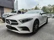 Recon 2018 MERCEDES BENZ CLS450 AMG COUPE 3.0 TURBOCHARGE FULL SPEC FREE 5 YEARS WARRANTY