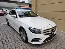 2017 Mercedes-Benz E200 2.0 AMG Sedan Burmester Sound Leather Seat 360 Cam Power Boot