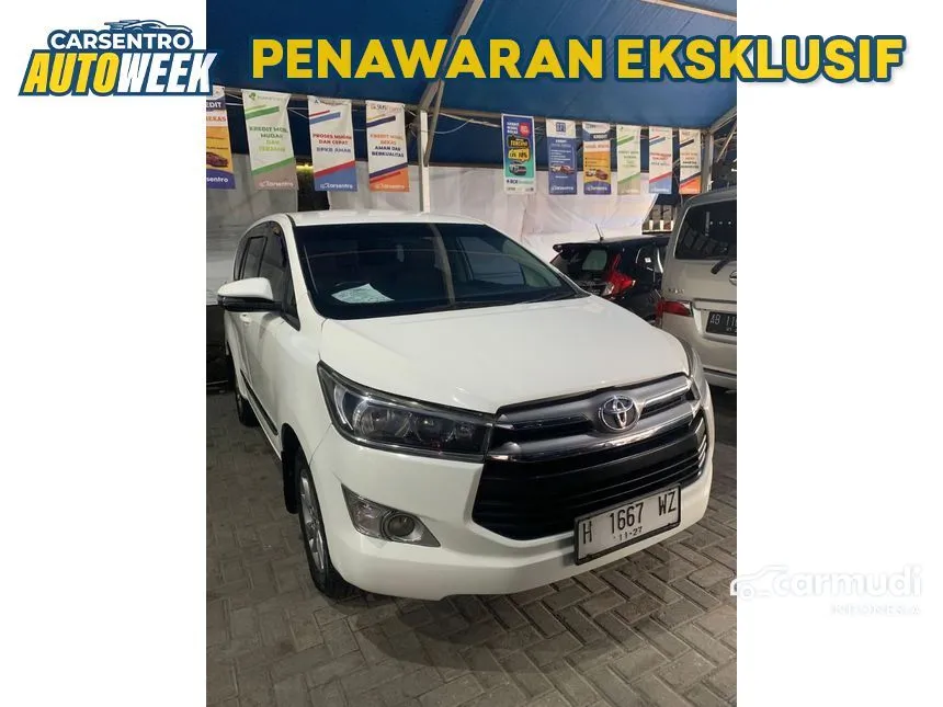 Jual Mobil Toyota Kijang Innova 2018 G 2.4 di Yogyakarta Manual MPV Putih Rp 298.000.000