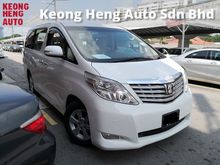 TRUE YEAR MADE 2008 Toyota Alphard 2.4G ANH20 Push Start 2 Power Door 7 Seater 2012