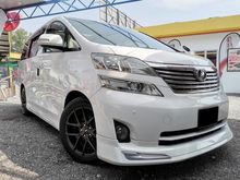 Toyota Vellfire ROYAL LOUNGE 3.5 (A) SUNROOF TRUE YR 2011