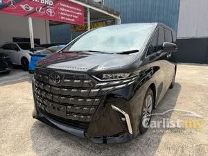 2024 Toyota Alphard 2.4 Z SPEC FULLY LOADED SUNROOF 4CAMERA DIM BSM HUD ROOF TV SIDE STEP JAPAN EDITION