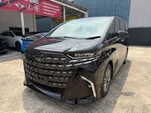 2024 Toyota Alphard 2.4 Z SPEC FULLY LOADED SUNROOF 4CAMERA DIM BSM HUD ROOF TV SIDE STEP JAPAN EDITION