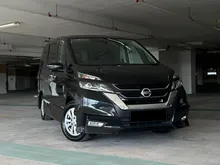 **1 YEAR WARRANTY** 2019 Nissan Serena 2.0 S-Hybrid High-Way Star