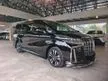 Recon 2019 Toyota Alphard 2.5 G SC MPV SUNROOF JBL FULL SPEC LOW MILEAGE UNREG