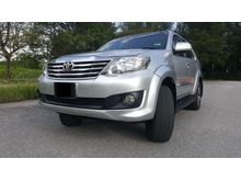 2012 Toyota Fortuner 2.7 V TRD Sportivo SUV, super clean interior, no smoke.