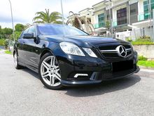 2010/2011 Mercedes Benz E250 AMG BlueEFCY 7G One Director Owner, Recond New, Panoramic Roof, Cooler Seat,