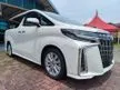 Recon 2018 Toyota Alphard 2.5 G S MPV UNREG