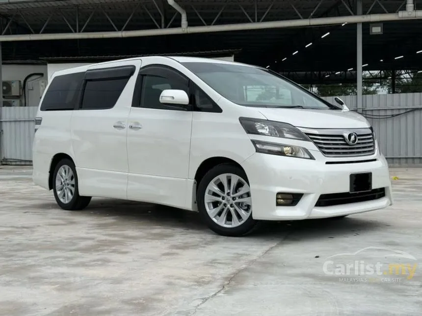 2010 Toyota Vellfire Z Platinum MPV