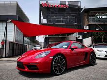 2017 Porsche Cayman 718 - Unregistered - Porsche UK Approved - Super High Spec