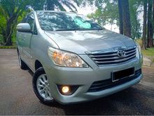 TOYOTA INNOVA 2.0 G (A) 1 CAREFUL OWNER ACCIDENT FREE REVERSE CAMERA