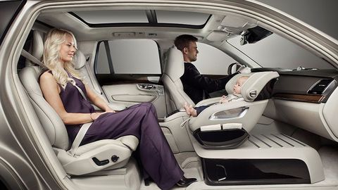 The Volvo Excellence Child Seat Concept Is Both Safety And Luxury For Children