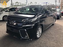 2016 Toyota Vellfire 2.5 ZA 7seats 360view PowerBoot Keyless Push Start 7G