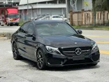 2018 Mercedes-Benz AMG C43 Performance Full Spec + Panoramic Roof + Recaro Seat + Alcantara Steering + Sport Mode + Sport Exhaust + Carbon Interior