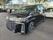 Recon 2020 Toyota Alphard 2.5 SC 3 LED Pilot Leather Aircond seat Japan High Grade Car 5 years Warranty Reverse camera Power Boot Unregistered