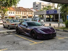 2021 Ferrari 812 6.5 GTS Convertible (Viola Hong kong, MEGA SPEC)