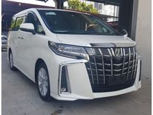 2018 Toyota Alphard 2.5 S Package NEW FACELIFT RM273K WITH SST