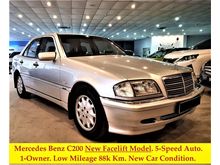 2000 Mercedes-Benz C200 2.0 Elegance 1-Owner