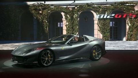Ferrari 812 GTS สปอร์ตคาร์เปิดประทุนที่ทรงพลังที่สุด เครื่องยนต์ 800 แรงม้า