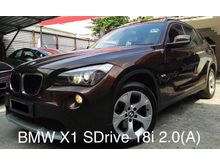 BMW X1 2.0 SDrive18i 2.0(A)SPORTY EDITION*WARRANTY*r2012*SHOWROOM CONDITION*