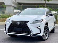 2017 Lexus RX200t 2.0 F Sport 4WD Ready Stock Unregistered Panoramic Roof Side View Camera Reverse Camera Head Up Display 5 Years Warranty